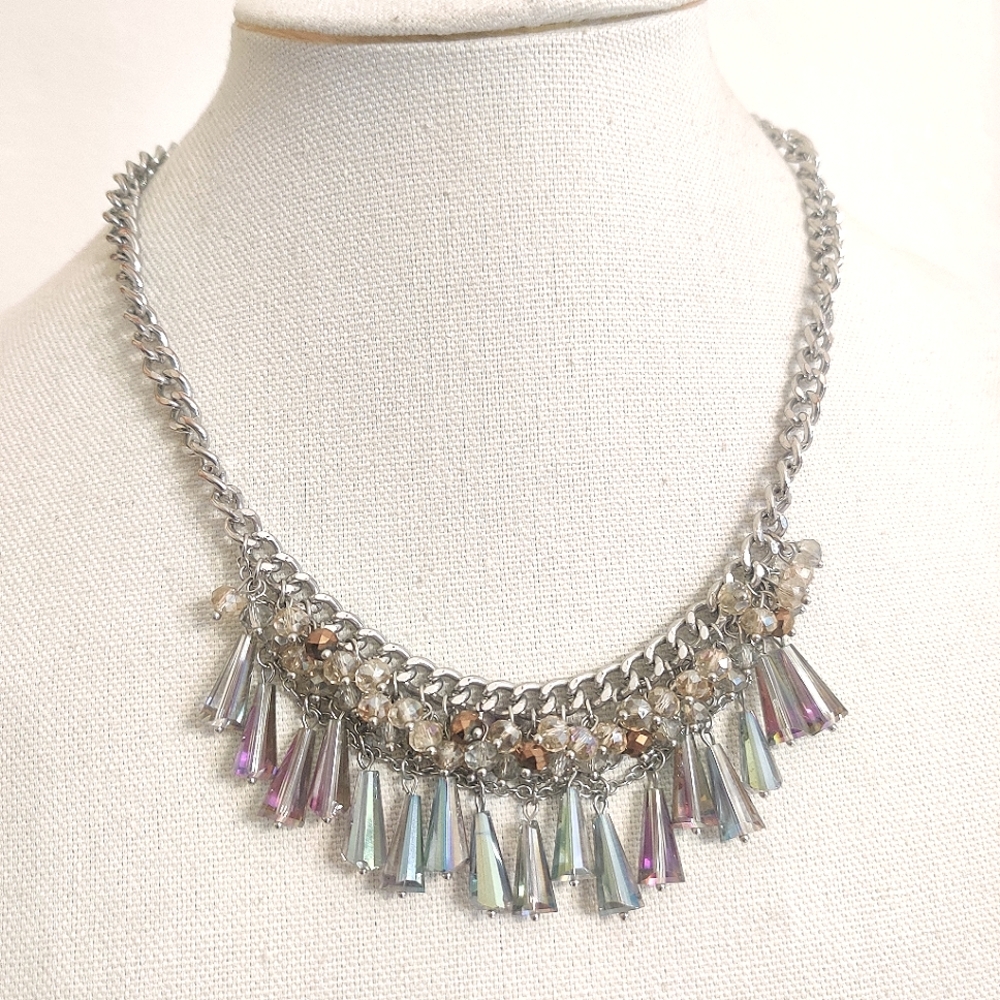 Crystal bead Multicolor Necklace